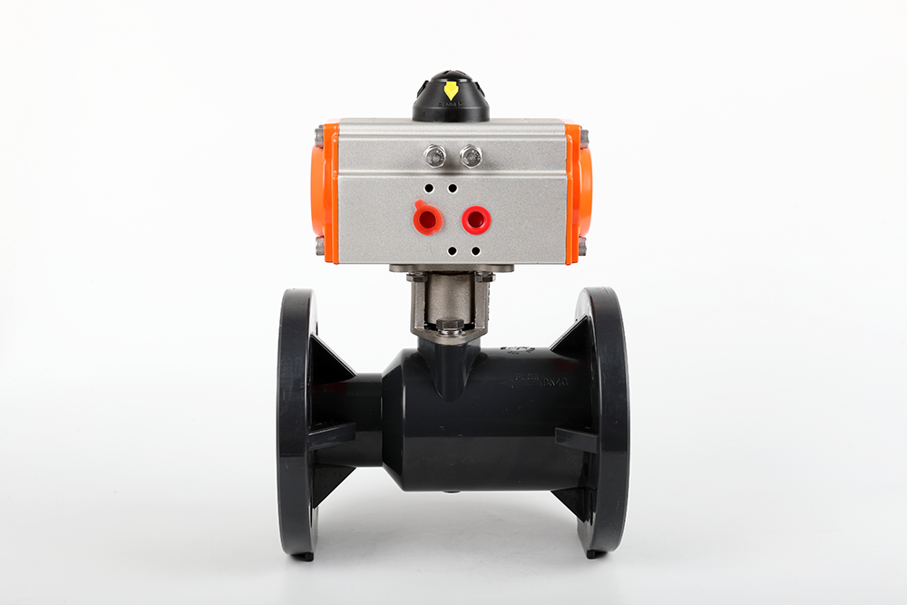 汕头气动法兰一体球阀